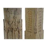 Decoratieve figuren Home ESPRIT Bruin Kolom 30 x 30 x 75 cm - thumbnail