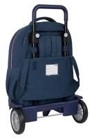 Schoolrugzak met Wielen El Ganso Classic Marineblauw 33 X 45 X 22 cm - thumbnail