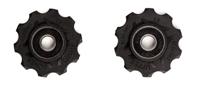 Shimano Derailleurwieltjes 10 tanden 8s zwart 2 stuks - thumbnail