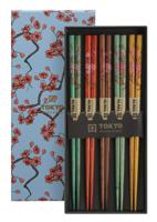 Chopsticks Set - Tokyo Design Studio - Sakura - 5 Paar - thumbnail