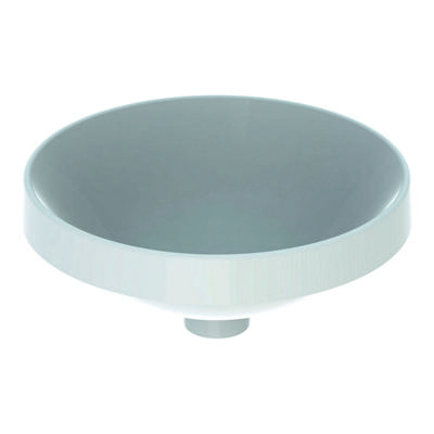 Geberit VariForm opbouwwastafel rond 40 cm zonder overloop KeraTect, wit Geberit VariForm opbouwwastafel rond 40 cm zonder overloop KeraTect, wit