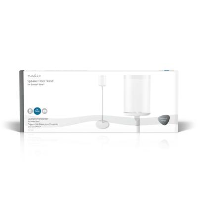 Nedis SPMT5750WT Speaker-vloerstandaard Voor Sonos® One / Sonos® Play:1 Max. 3 Kg Vast