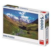 DinoToys Dino puzzel - šchara de hoogste berg in georgië - 1000 stukjes - thumbnail