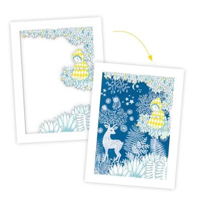 Cyanotype in het maanlicht - DJECO meerkleurig - thumbnail