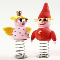 Creativ Company Veer, h: 4,5 cm, d 3,5 cm, 20 stuk/ 1 doos - thumbnail