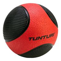 Tunturi fitnessbal Medicine 3 kg 23 cm rubber rood/zwart - thumbnail
