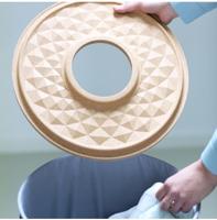 Brabantia 104404 Bruin, Wit wasmand - thumbnail