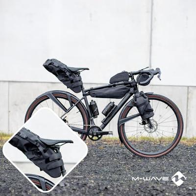 M-Wave Zadeltas rough ride ii - zwart - 12 liter (l)
