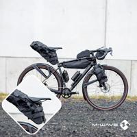M-Wave Zadeltas rough ride ii - zwart - 12 liter (l) - thumbnail