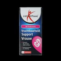Lucovitaal Vruchtbaarheid Support Vrouw Capsules - thumbnail