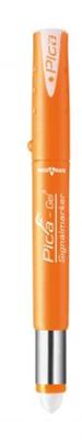 Pica gel markeerstift wit