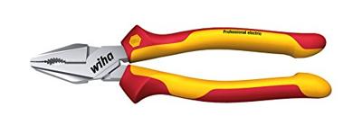 Wiha Combinatietang Professional electric met DynamicJoint® en OptiGrip met extra lang snijvlak | 225 mm | 9" - 26717 - 26717