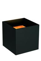 Lucide AXI - Wandspot / Wandlamp Badkamer - LED - 2x7W 2700K - IP54 - Verstelbare stralingshoek - Zwart - thumbnail