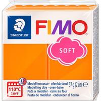 FIMO® soft, tangerine, 57 gr/ 1 fles - thumbnail
