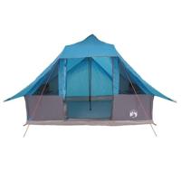 Familie Tipi Tent met dak Blauw 364 x 281 x 257 cm - thumbnail