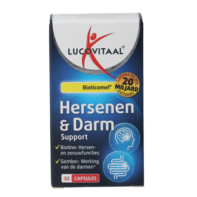 Lucovitaal Hersenen & Darm Support Capsules Lucovitaal Hersenen & Darm Support Capsules