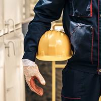 Handschoen Prevent oranje maat 9 - thumbnail