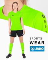 JAKO 4233D Shirt Team Km Dames - Fluogroen - 38 - thumbnail