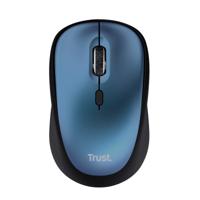 Trust YVI+ Eco Muis Radiografisch Optisch Blauw 4 Toetsen 800 dpi, 1600 dpi - thumbnail