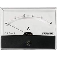 VOLTCRAFT AM-86X65/5A/DC AM-86X65/5A/DC Inbouwmeter AM-86X65/5 A/DC Draaispoel - thumbnail