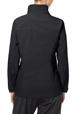 VAUDE dames softshell jas "victoria" softshell jacket size 36 black
