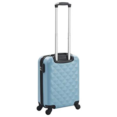 VidaXL Harde koffer abs blauw