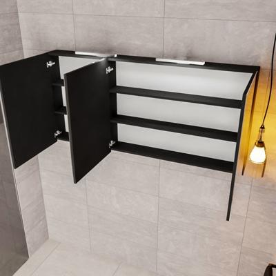 Spiegelkast Boss & Wessing Cube 150x70x16 cm Mat Zwart Urban Boss & Wessing Spiegelkast Boss & Wessing Cube 150x70x16 cm Mat Zwart Urban Boss & Wessing