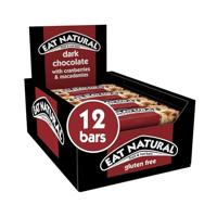 Eat Natural | Pure Choc Met Cranb.& Macad | 12 x 40 gram - thumbnail