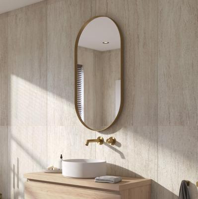 Ben Vita ovale spiegel 50x100 cm Mat Goud