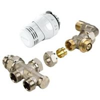 Comap Sar radiatorafsluiterset recht met bocht 916E SENSO RK8597242 - thumbnail