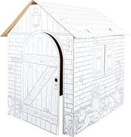 Small Foot - kartonnen speelhuis boerderij, 87x71x88cm - thumbnail