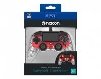 Dualshock 4 V2 Controller voor Play Station 4 Nacon PS4OFCPADCLRED - thumbnail