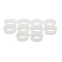 Intersteel 10 Nylon ringen 20mm-18 mm wit - thumbnail