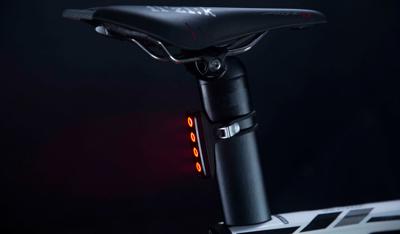 Knog achterlicht Blinder Mob V Face led usb 7,5 cm zwart