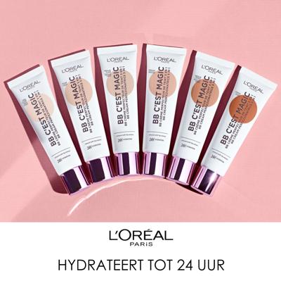 L'Oreal Paris BB cream cest magic 04 normaal 1 Stuks L'Oreal Paris BB cream cest magic 04 normaal 1 Stuks