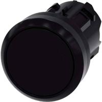 Siemens 3SU10000AB100AA0 3SU1000-0AB10-0AA0 Druktoets Bedieningsknop vlak, Kunststof frontring Zwart 1 stuk(s) - thumbnail