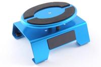 Fastrax aluminium auto standaard, roterend - Blauw - thumbnail