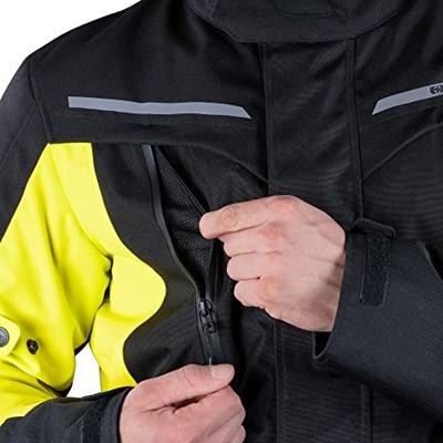 OXFORD "metro 2.0" jas jacket metro 2.0 black/neon yellow gr. m - thumbnail