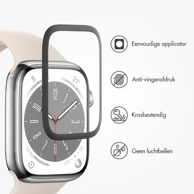 Accezz Screenprotector met applicator Apple Watch Series 10 - 46 mm Smartphone screenprotector Transparant