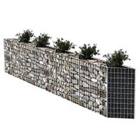 VidaXL Gabion mand 300x30x100 cm gegalvaniseerd staal - thumbnail