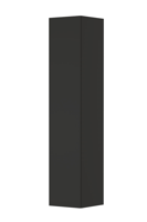 INK Badkamerkast - 35x35x169cm - 1 deur - links en rechtsdraaiend - greeploos - MDF lak antraciet mat 1241151 - thumbnail