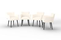 NADUVI Collection Set van 4 eetkamerstoelen Billie - thumbnail