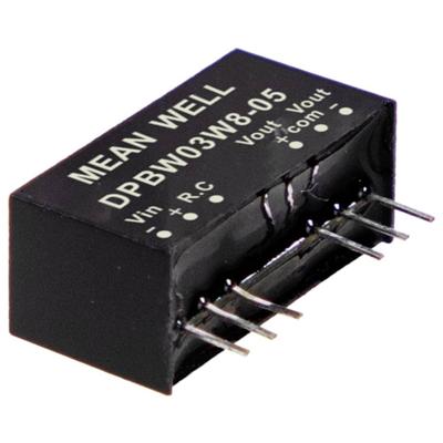 MEAN WELL DPBW03W8-15 DC/DC-converter 0.100 A 3 W Inhoud 1 stuk(s)