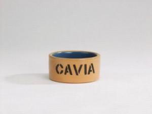 Keramiek eetbakje cavia