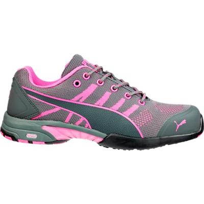 PUMA Celerity Knit Pink 642910-36 Veiligheidsschoenen S1 Schoenmaat (EU): 36 Grijs, Pink 1 stuk(s) - thumbnail