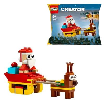 LEGO creator - sledetocht van de kerstman constructiespeelgoed (30670)