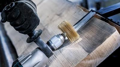 Bosch Accessoires Schijfborstel, vermessingd 80 mm, 0,2 mm, 35 mm, 4500 U/ min 1st - 2608622130 - thumbnail