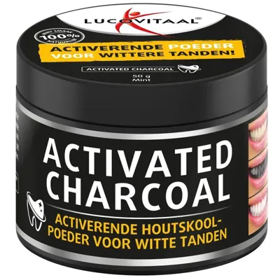 Lucovitaal Activated charcoal 50 Gram