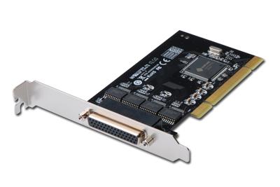 Digitus 4 poorten Seriële interfacekaart Serieel (9-pol.) PCI Digitus 4 poorten Seriële interfacekaart Serieel (9-pol.) PCI