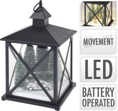 Lantaarn met ker stukscene 38 cm 2 Nampook - Nampook